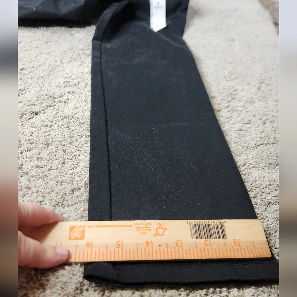 Boys' Straight Fit Uniform Pants - Cat & Jack Black 8